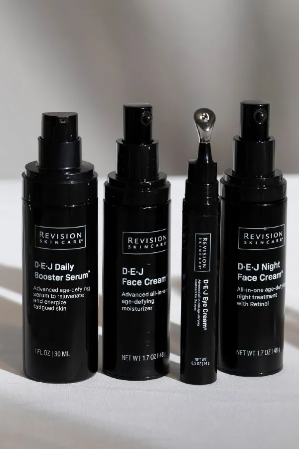 Revision-Skincare-Treatment A suite of Revision products. Get Revision Skincare products from Jennifer Jose-Cappola, MD in Stamford.