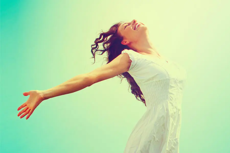 Vitality-Regenerative-Medicine-Clinic A happy, healthy woman opens her arms to the sky. Schedule Vitality Regenerative Medicine treatment from Jennifer Jose-Cappola, MD in Stamford.